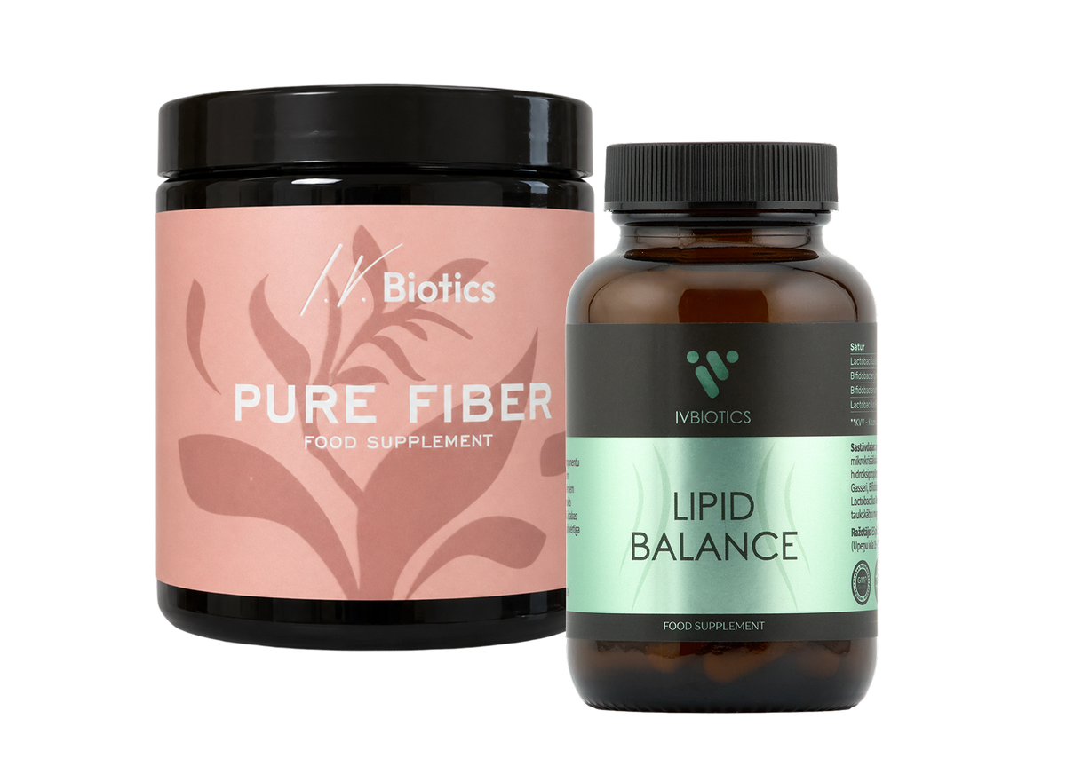 Komplekts Pure Fiber + Lipid Balance